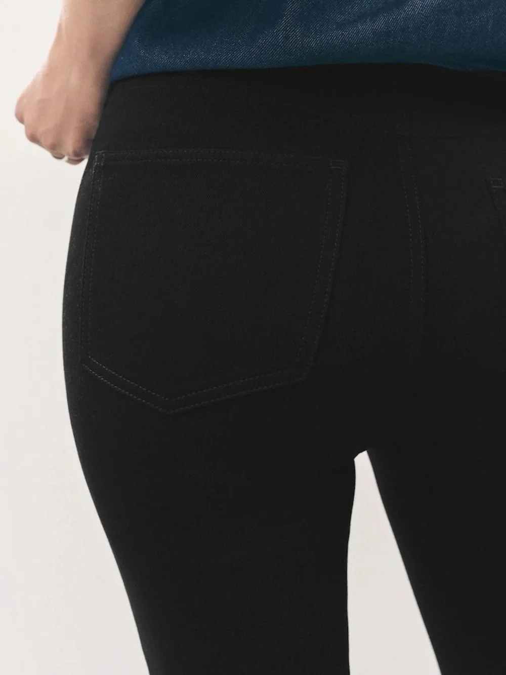 next Black Flare Wide-Leg Jeans